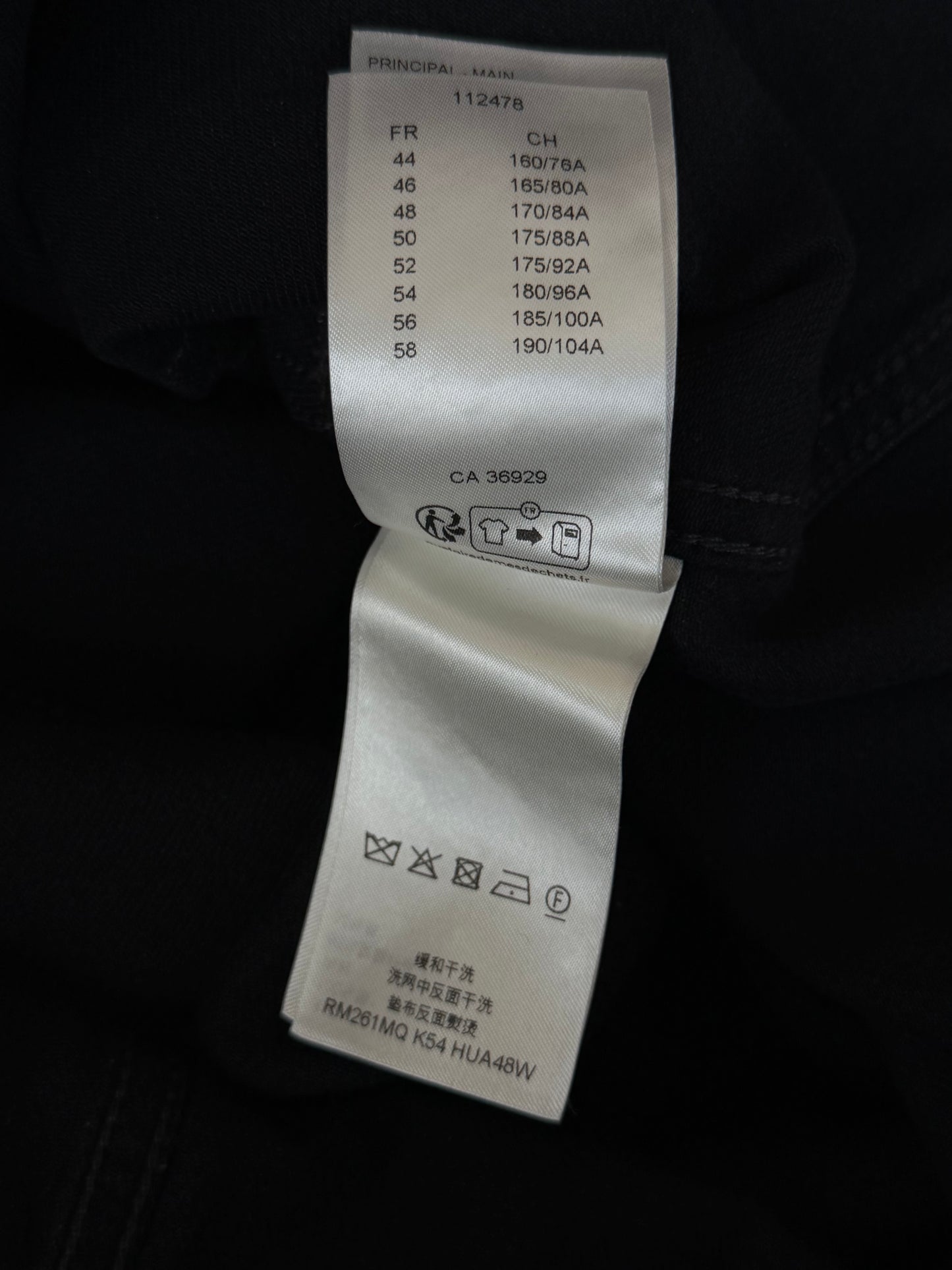 Louis Vuitton Black Distressed Monogram Denim Jacket