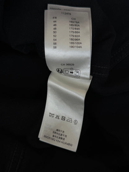 Louis Vuitton Black Distressed Monogram Denim Jacket