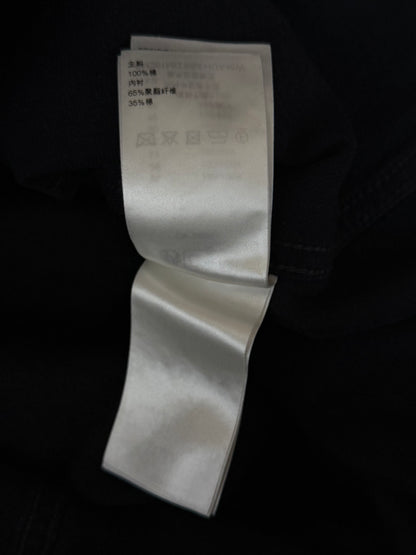 Louis Vuitton Black Distressed Monogram Denim Jacket
