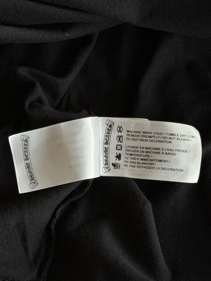 Chrome Hearts Black Racing Stripes T-Shirt