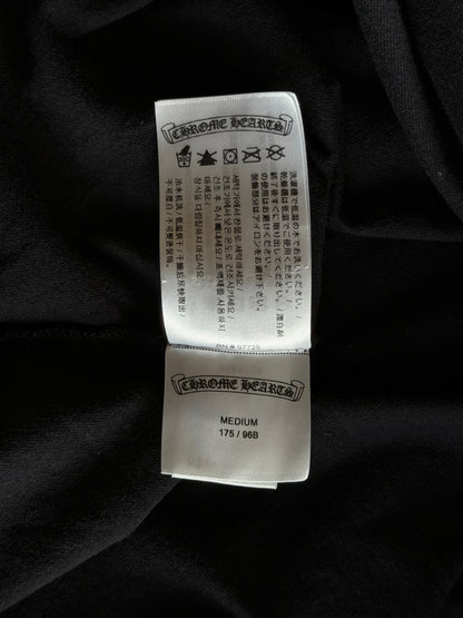Chrome Hearts Black Racing Stripes T-Shirt