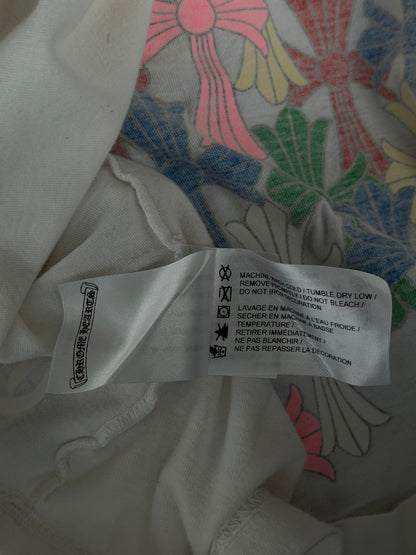 Chrome Hearts White Multicolor Cross T-Shirt