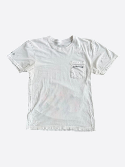 Chrome Hearts White Multicolor Cross T-Shirt