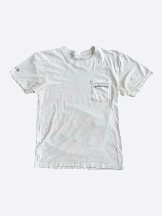 Chrome Hearts White Multicolor Cross T-Shirt