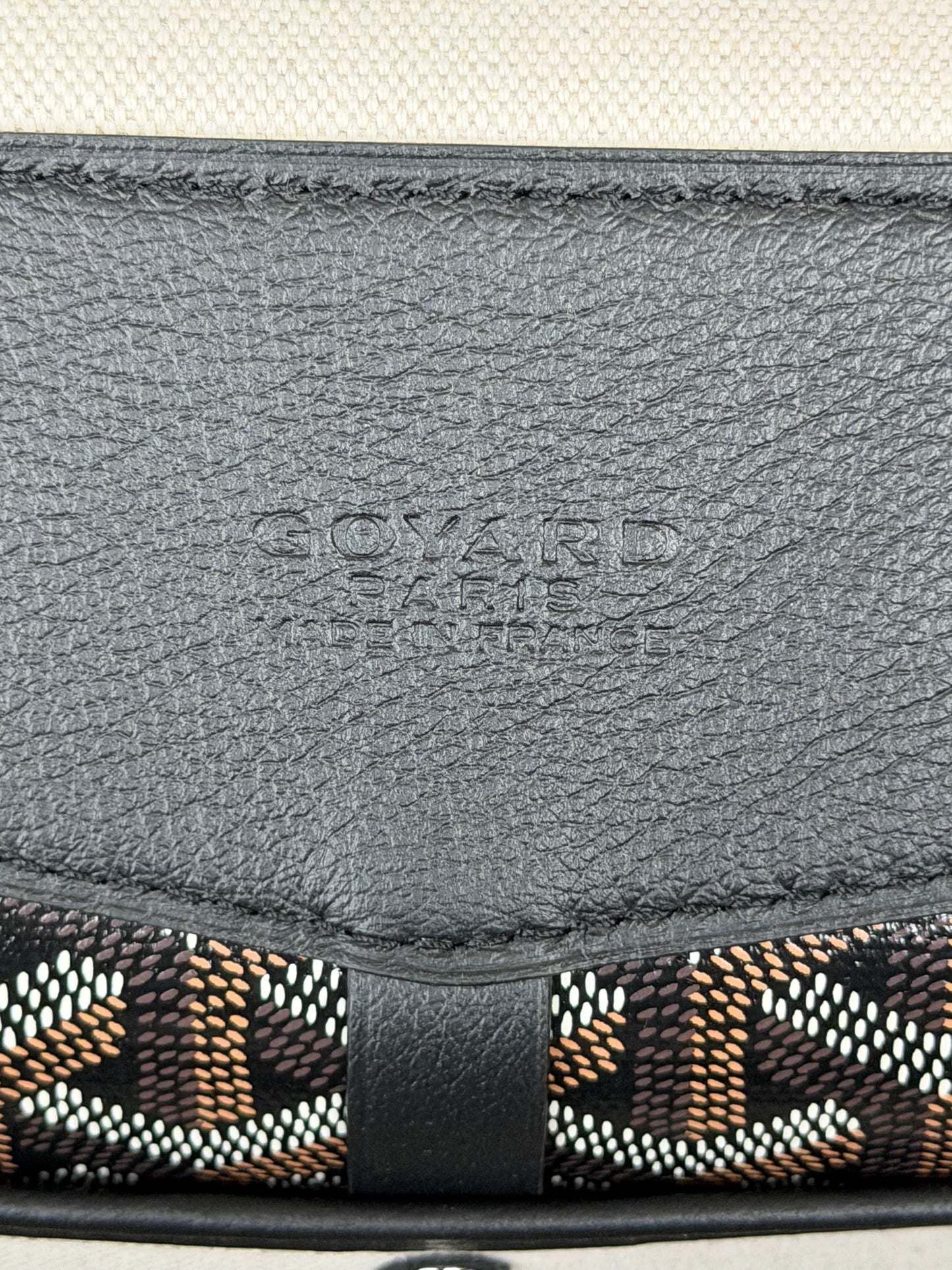 Goyard Black Cisalpin Backpack