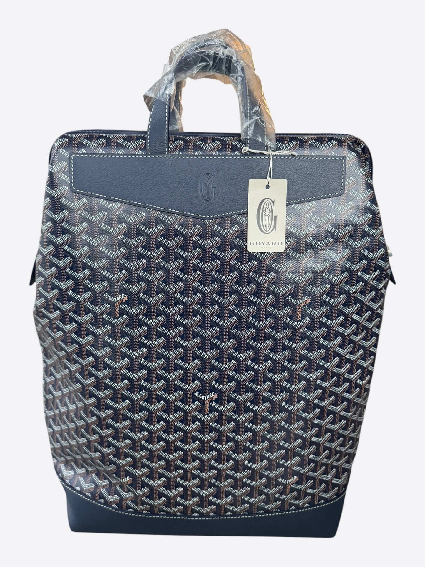 Goyard Navy Cisalpin Backpack