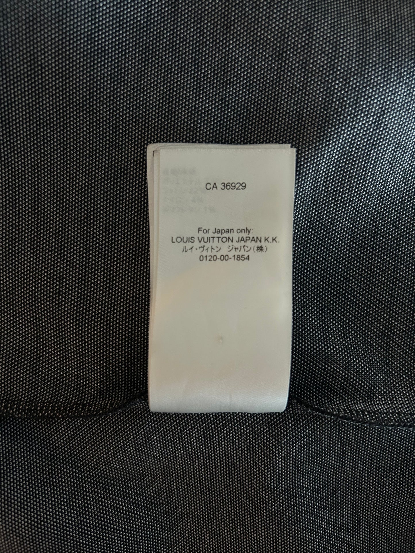 Louis Vuitton Black & White Graphic Baseball Jersey