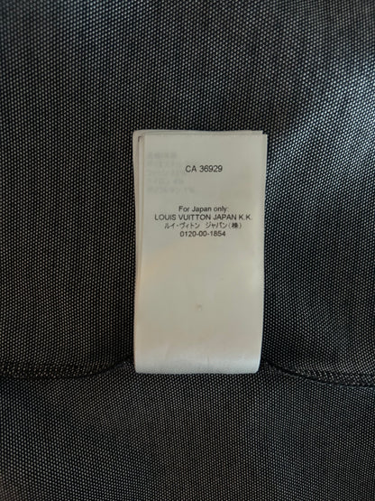 Louis Vuitton Black & White Graphic Baseball Jersey
