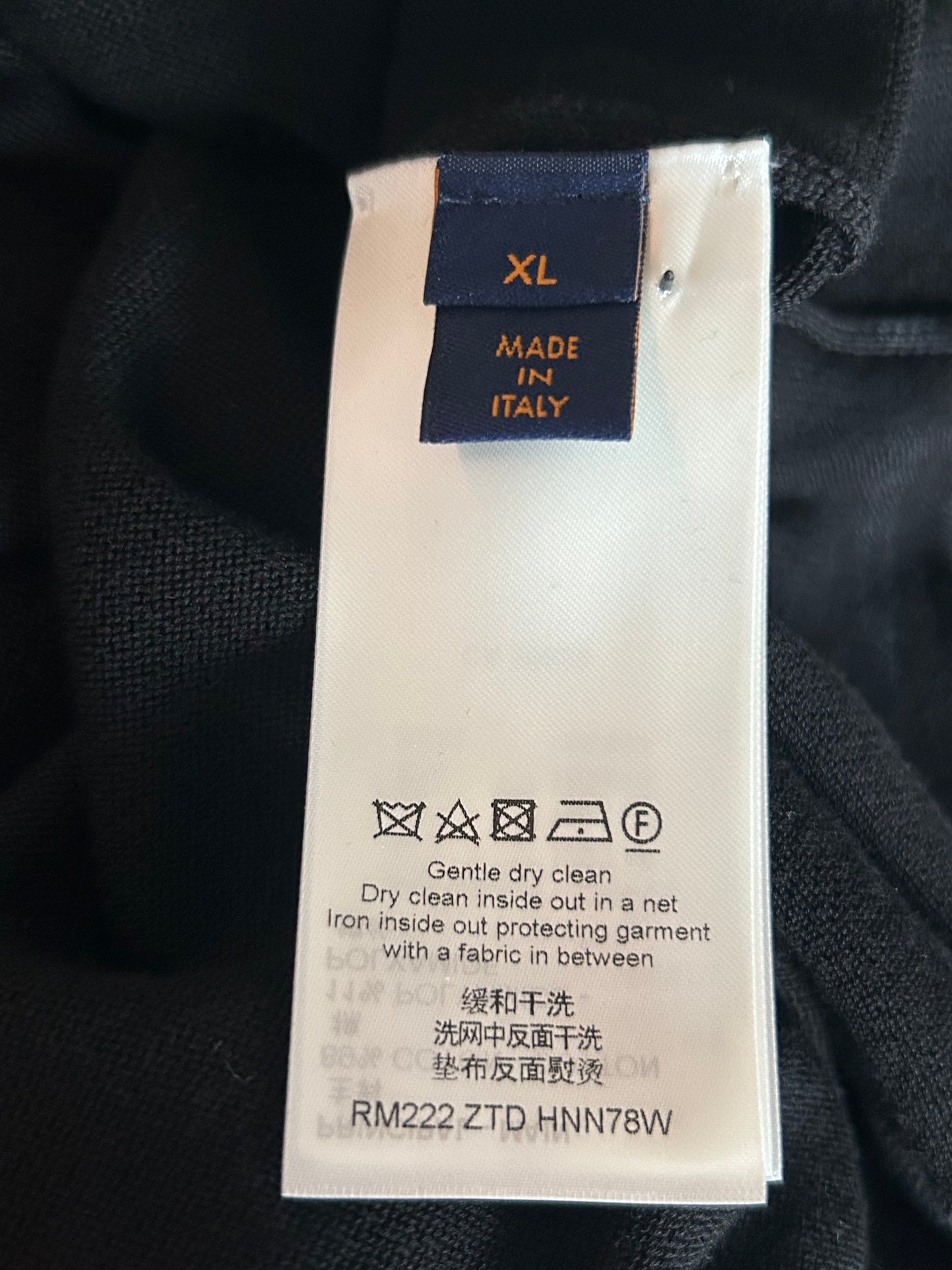 Louis Vuitton Black & Green 1854 Intarsia T-Shirt