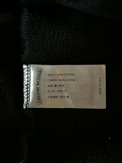 Chrome Hearts Black & White Eyechart Logos Hoodie