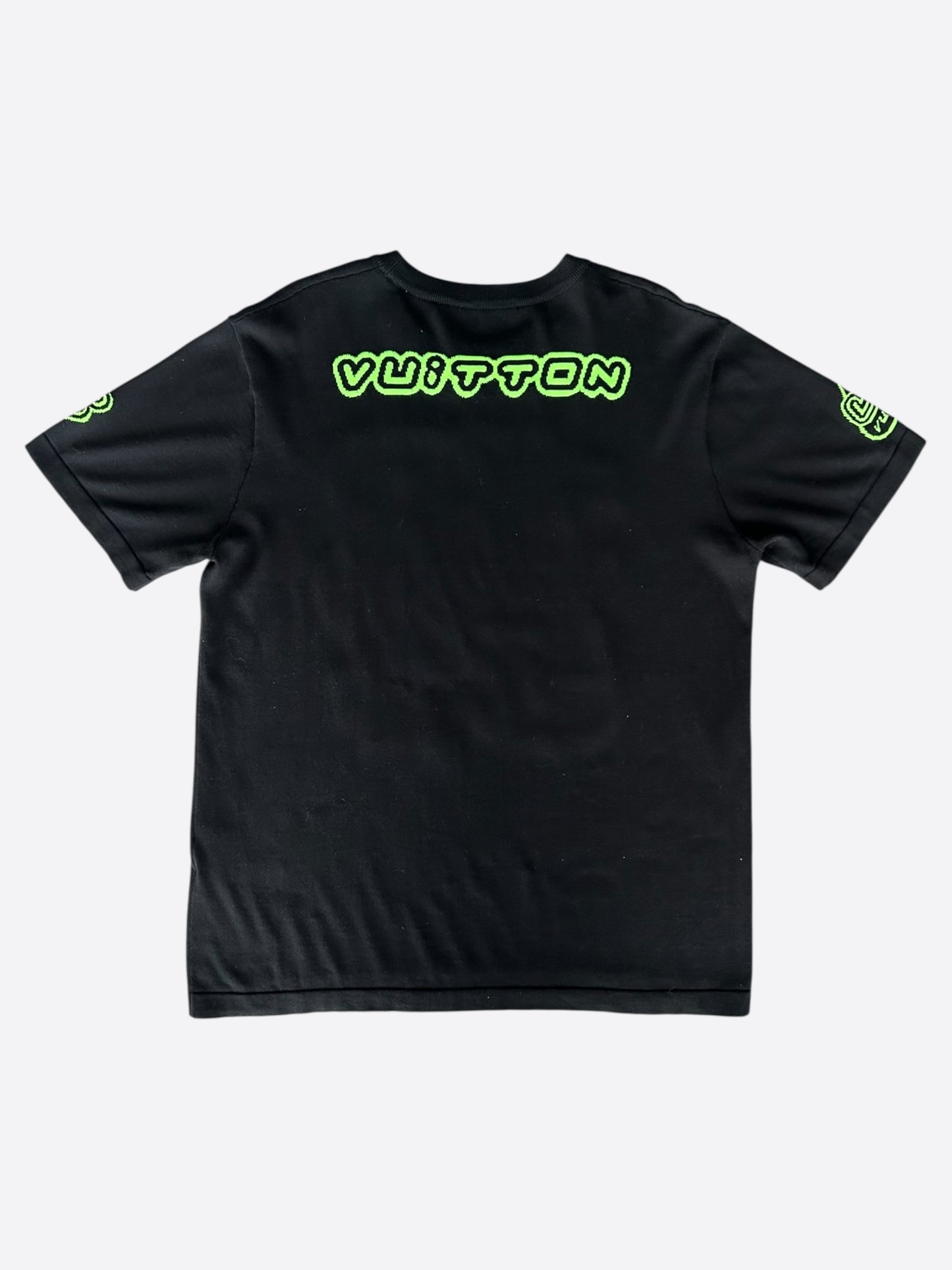 Louis Vuitton Black & Green 1854 Intarsia T-Shirt