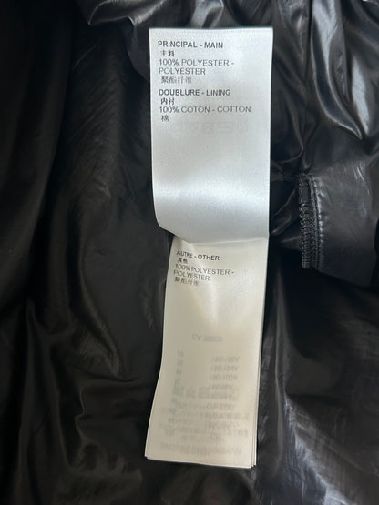 Louis Vuitton Black Flower Monogram Puffer Jacket