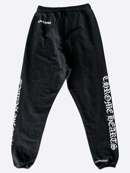 Chrome Hearts Black & White Logo Sweatpants