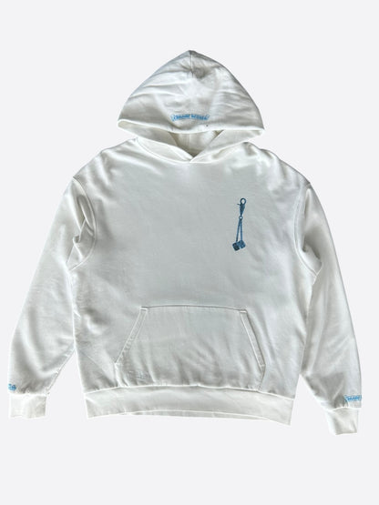 Chrome Hearts White & Blue Las Vegas Dice Hoodie