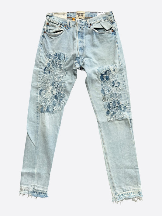 Gallery Dept Indigo Repaired G Patch 5001 Denim Jeans