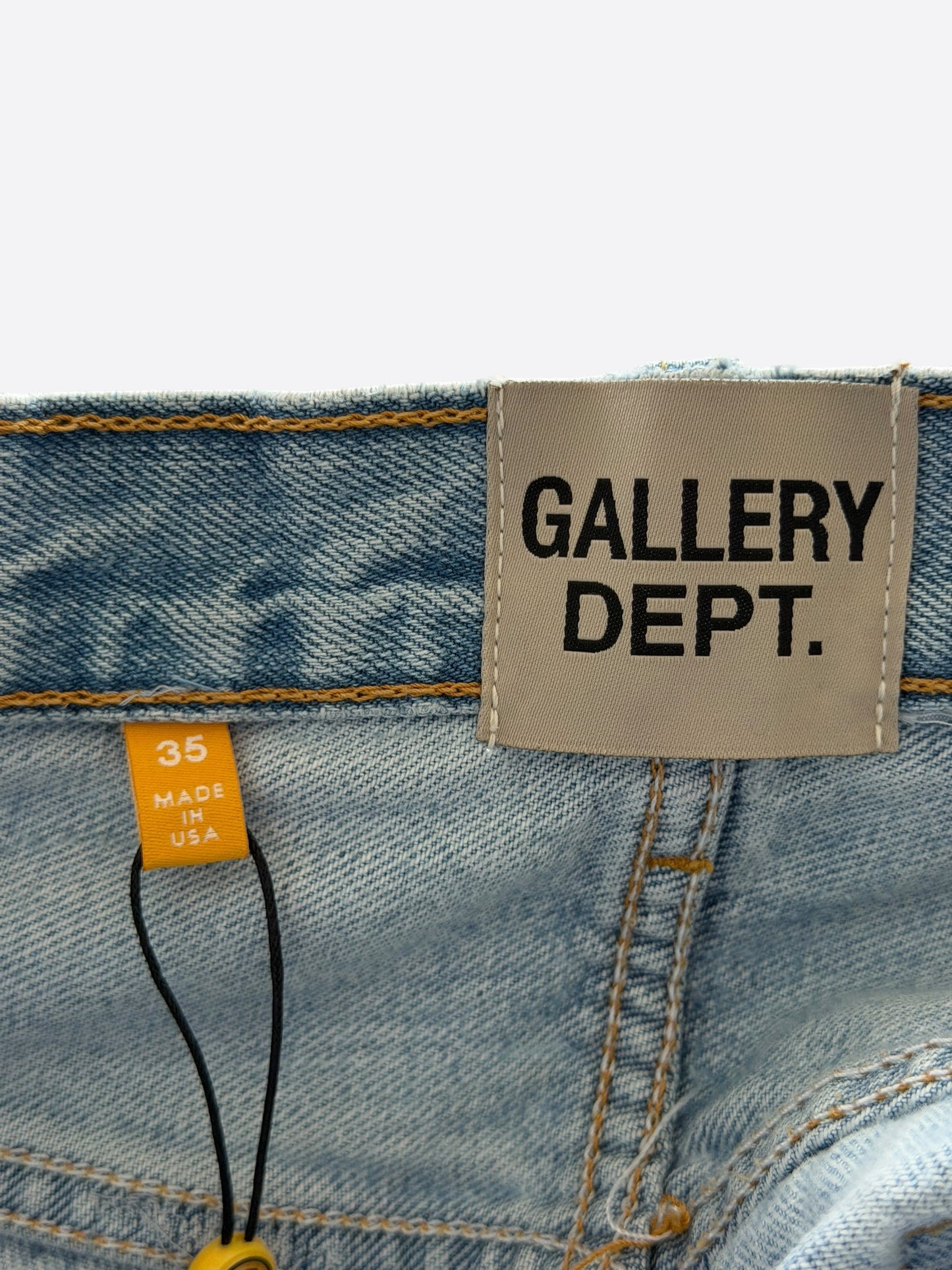 Gallery Dept Indigo Super G Patch Denim Jeans