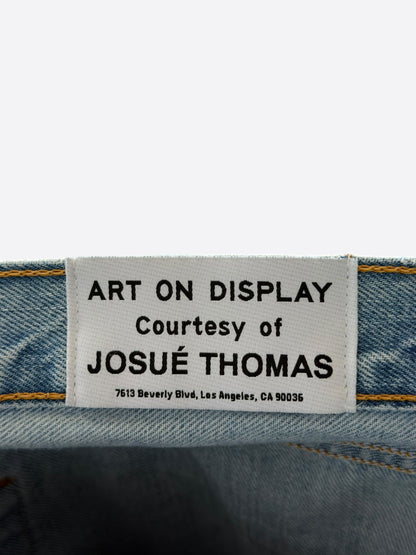 Gallery Dept Indigo Super G Patch Denim Jeans