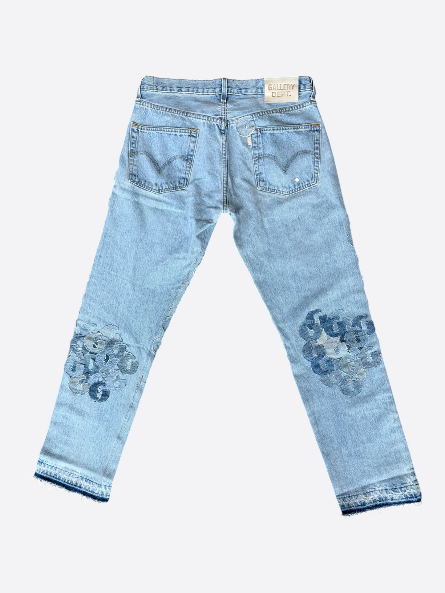 Gallery Dept Indigo Super G Patch Denim Jeans