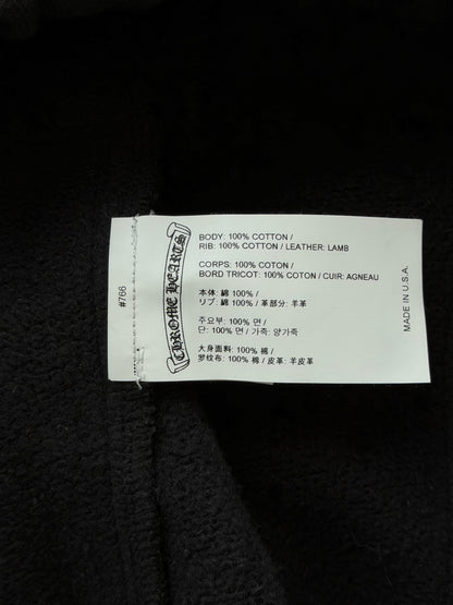 Chrome Hearts Black Triple Cross Patch Paper Jam Sweatpants