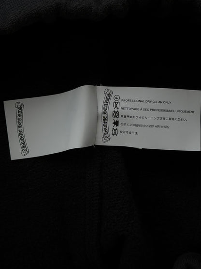 Chrome Hearts Black Triple Cross Patch Paper Jam Sweatpants