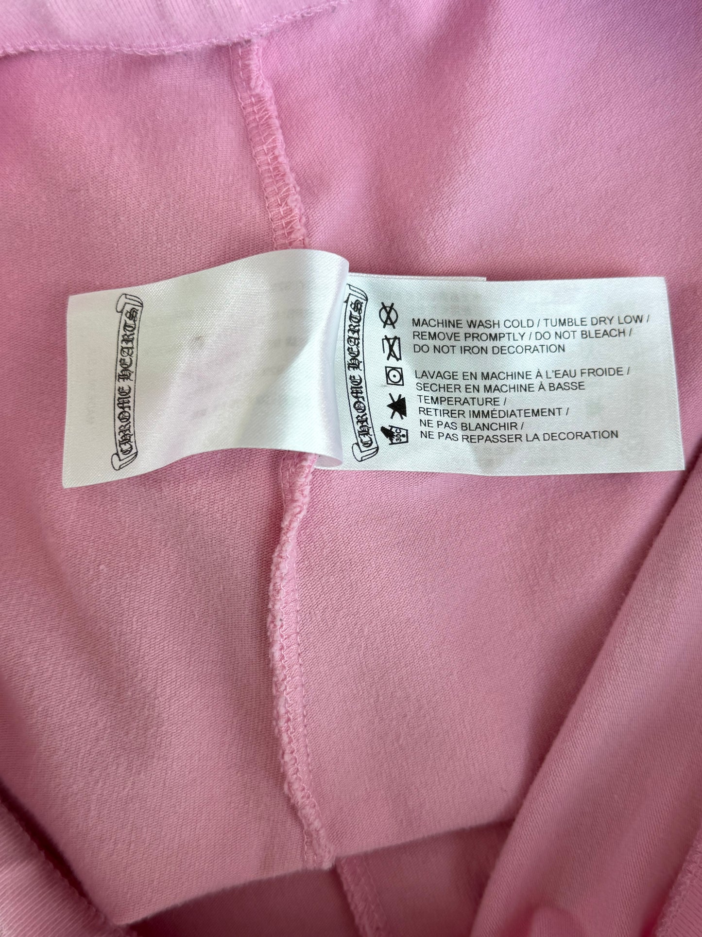 Chrome Hearts Matty Boy Pink Flame Biker Women's Shorts