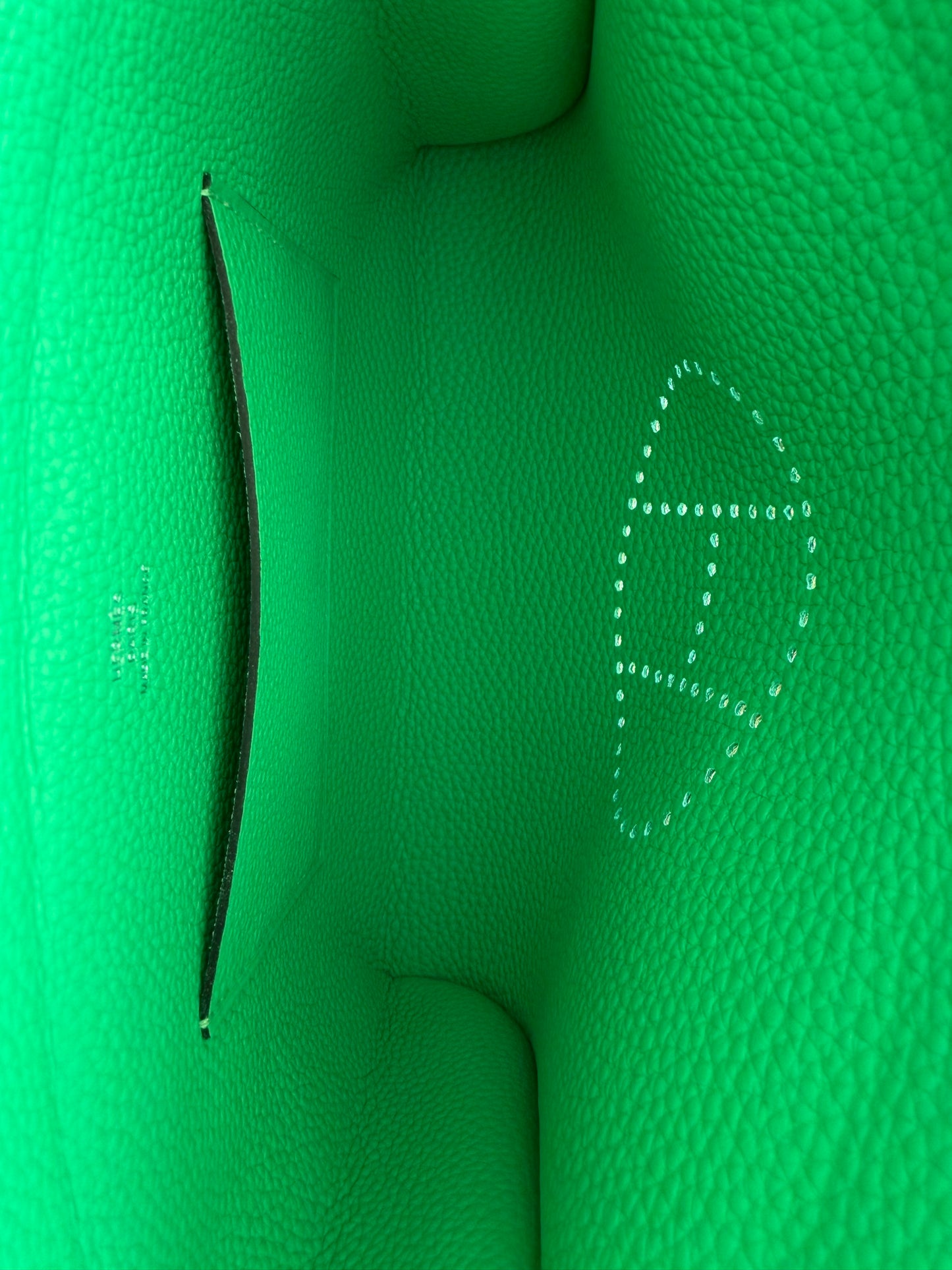 Hermes Green Togo Videpoches Bag