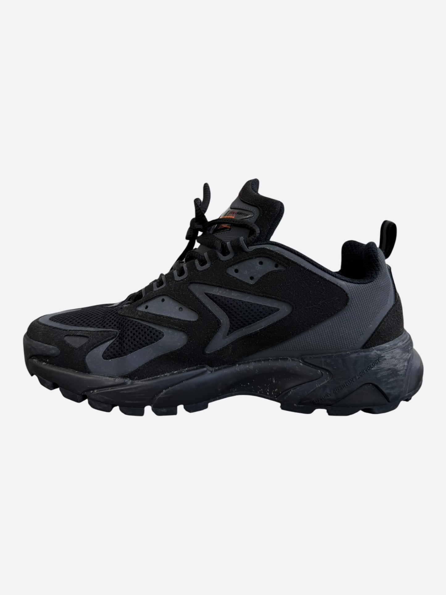 Louis Vuitton Black & Grey Tatic Sneakers