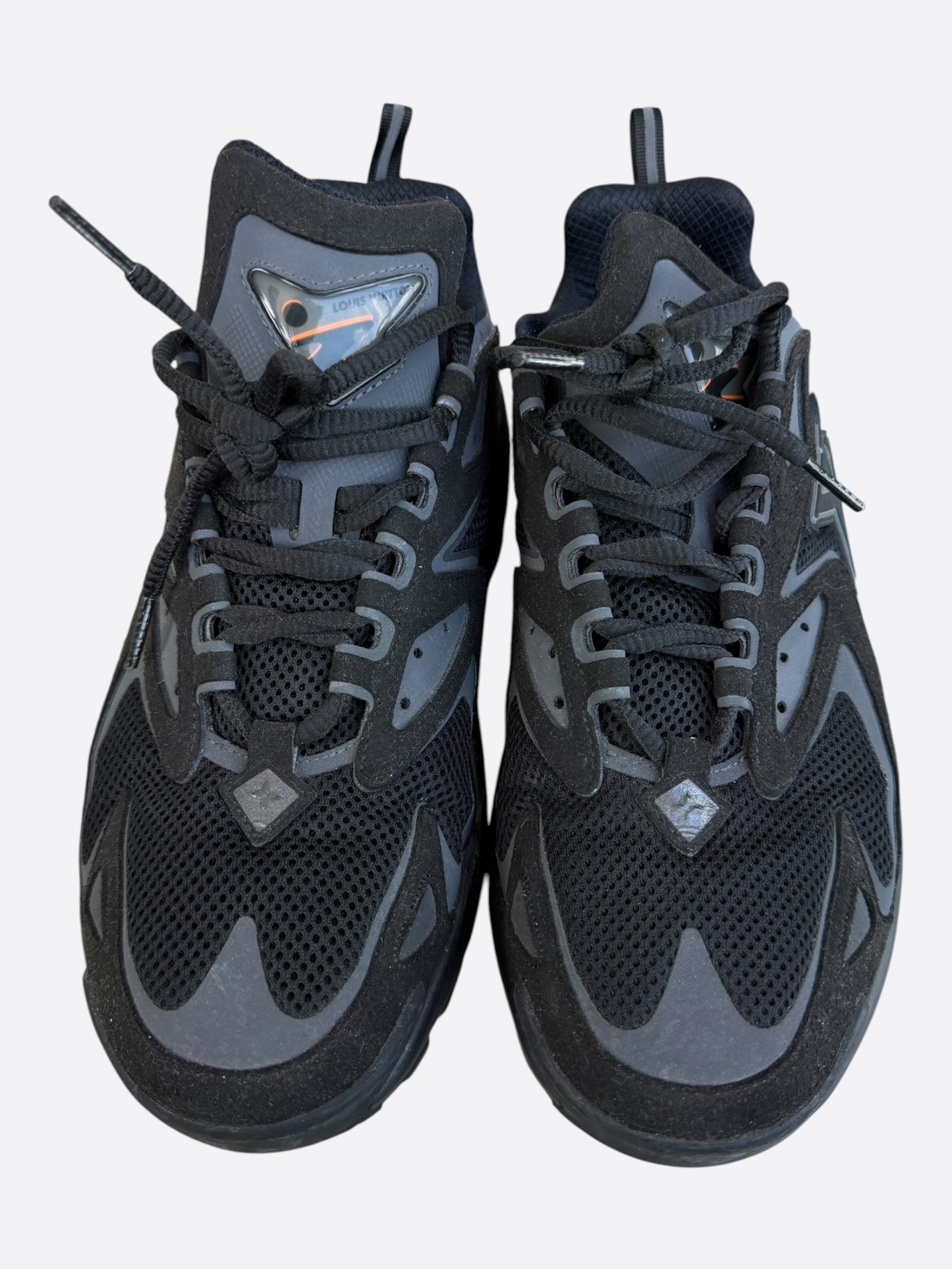 Louis Vuitton Black & Grey Tatic Sneakers