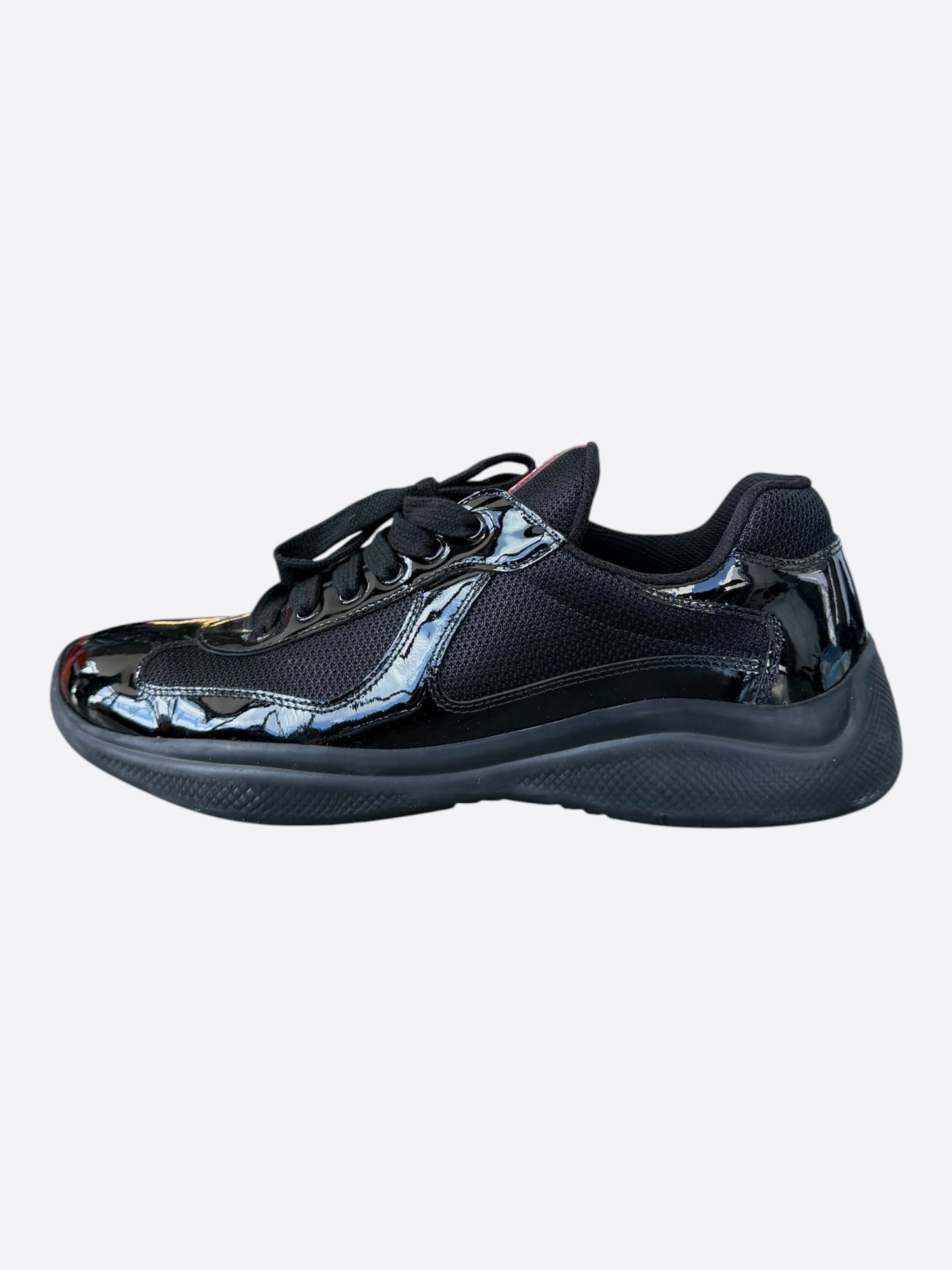 Prada Black America's Cup Sneakers