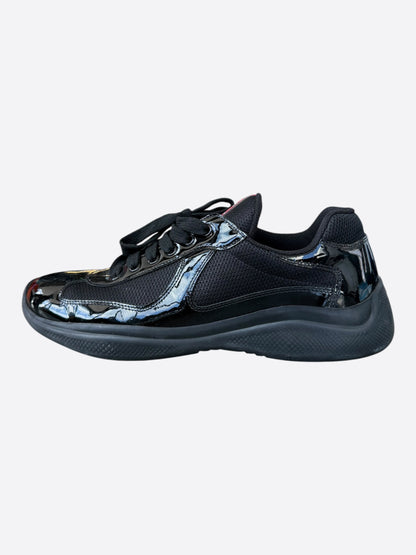 Prada Black America's Cup Sneakers