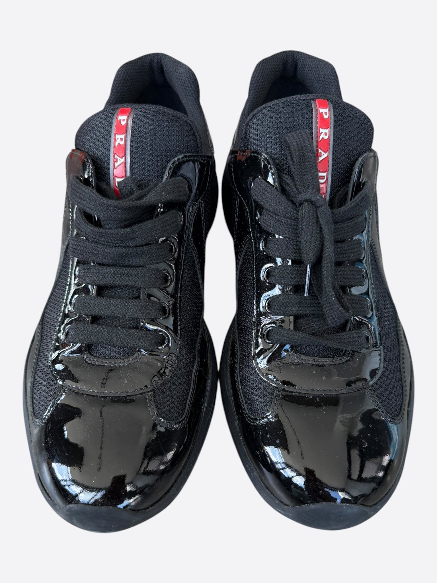 Prada Black America's Cup Sneakers