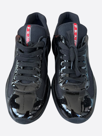 Prada Black America's Cup Sneakers