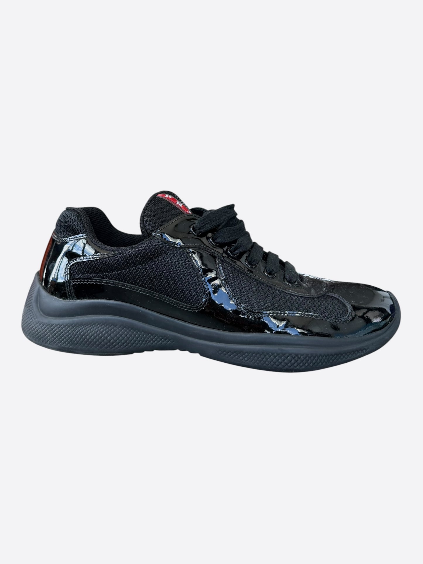 Prada Black America's Cup Sneakers