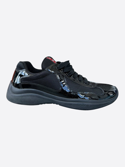 Prada Black America's Cup Sneakers