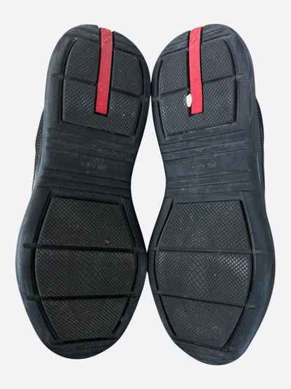 Prada Black America's Cup Sneakers