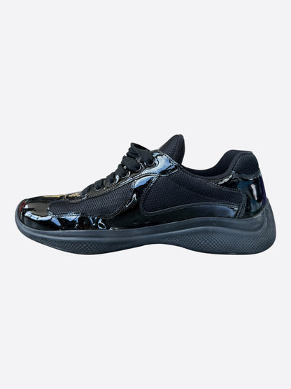 Prada Black America's Cup Sneakers