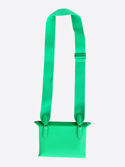 Hermes Green Togo Videpoches Bag
