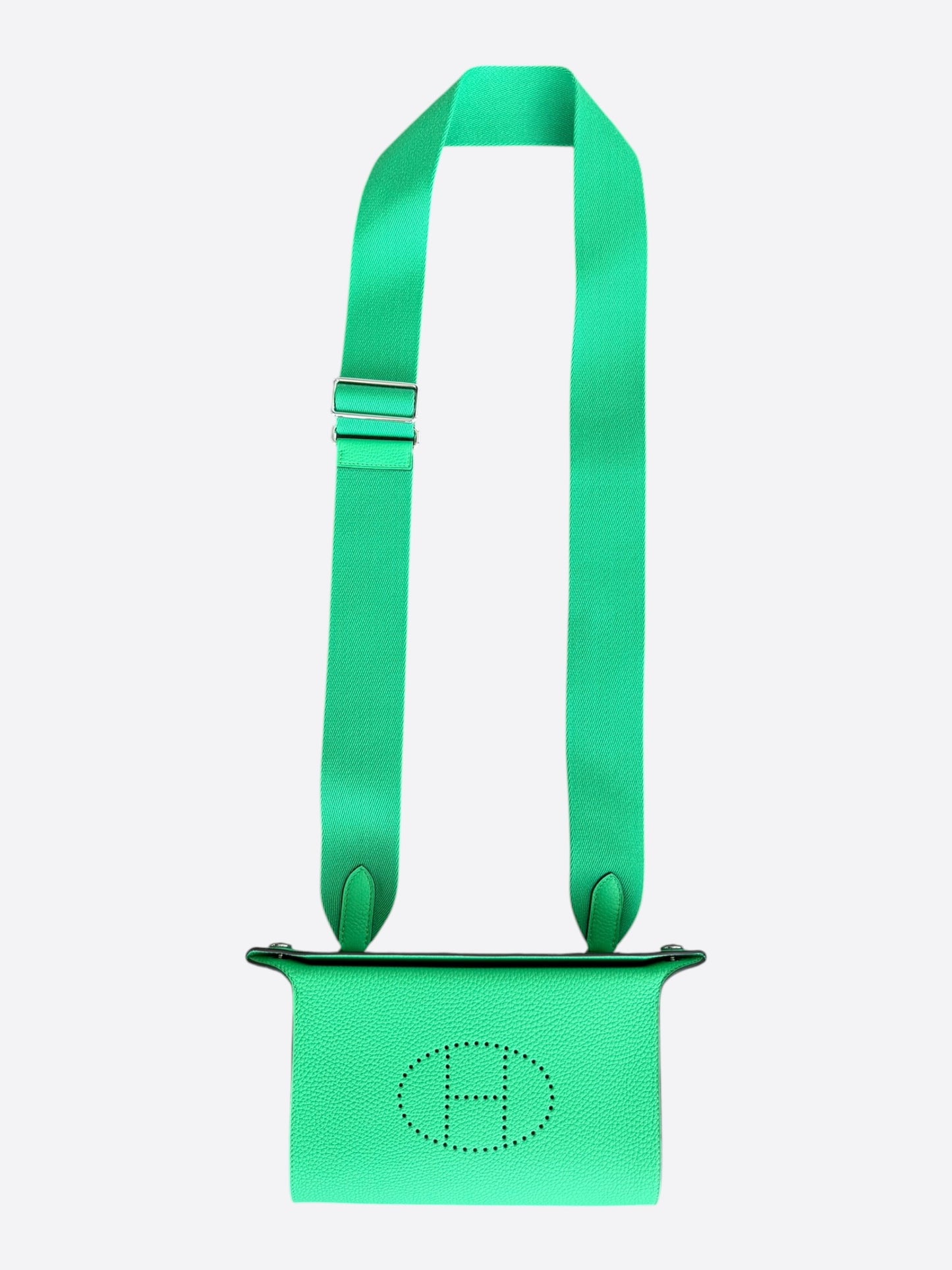 Hermes Green Togo Videpoches Bag