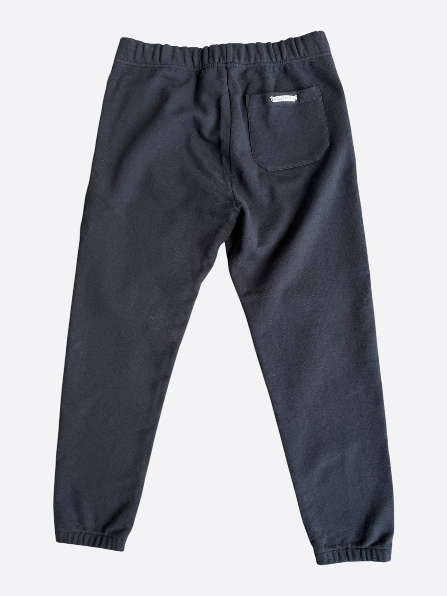 Chrome Hearts Black Triple Cross Patch Paper Jam Sweatpants