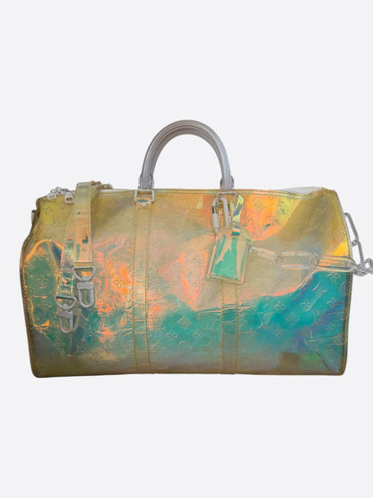 Louis Vuitton Multicolor Prism Monogram Keepall 50