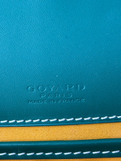 Goyard Green Belvedere MM Messenger Bag