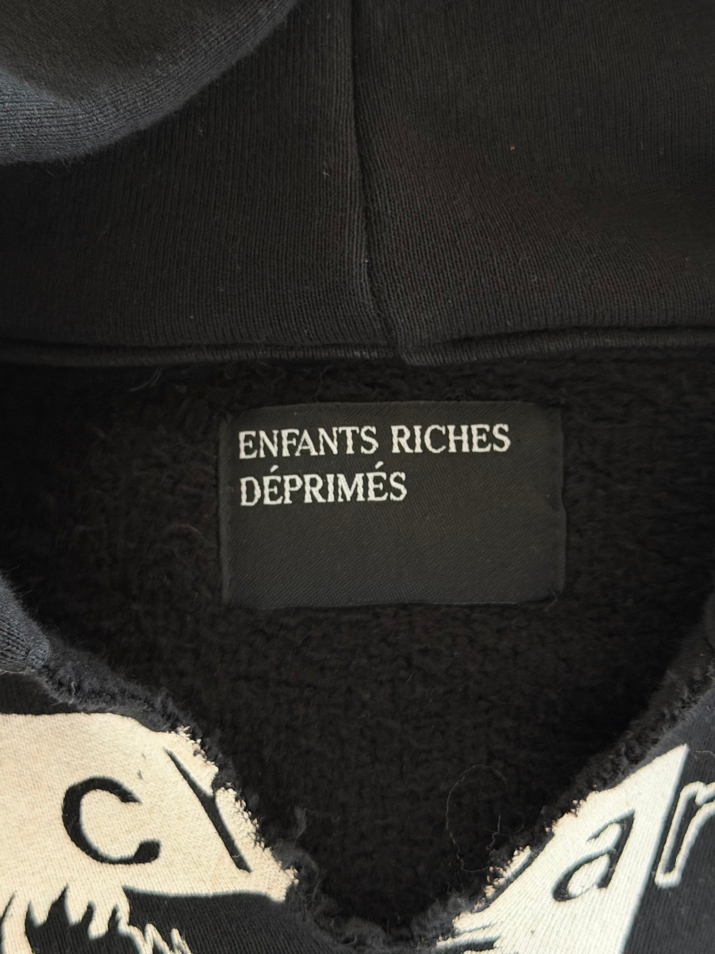 Enfants Riches Deprimes Black & White 'Absence That Dominates' Hoodie