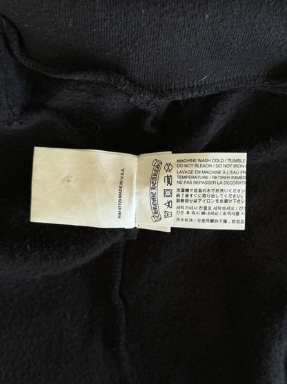 Chrome Hearts Black & White Eyechart Zip Up Hoodie