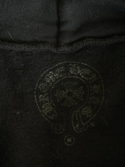 Chrome Hearts Black & White Horseshoe Logo Hoodie