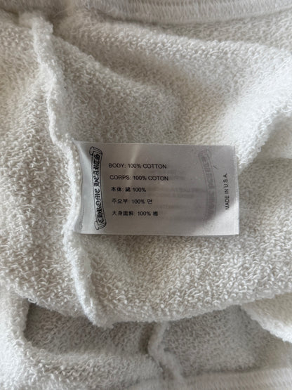 Chrome Hearts Matty Boy White Retro-Cycle Hoodie