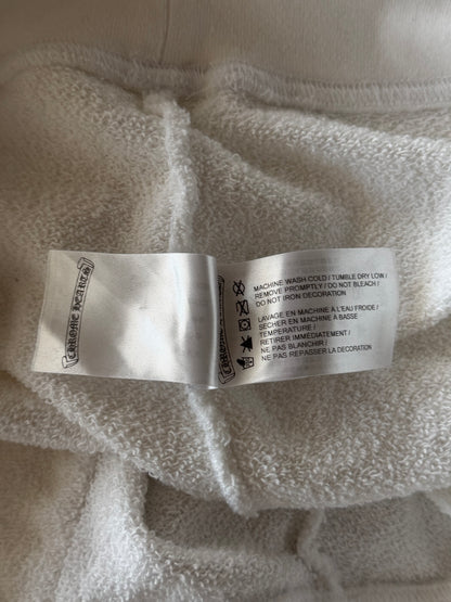 Chrome Hearts Matty Boy White Retro-Cycle Hoodie