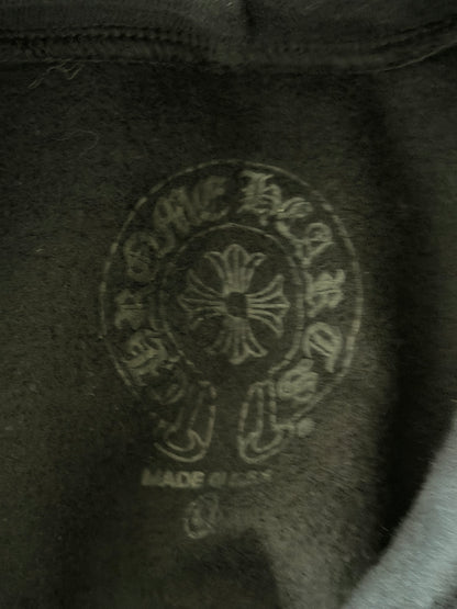 Chrome Hearts Black Gradient T-Bar Logo Hoodie