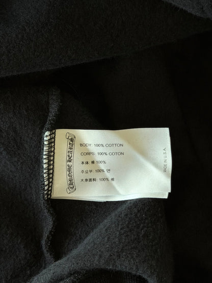 Chrome Hearts Black Gradient T-Bar Logo Hoodie