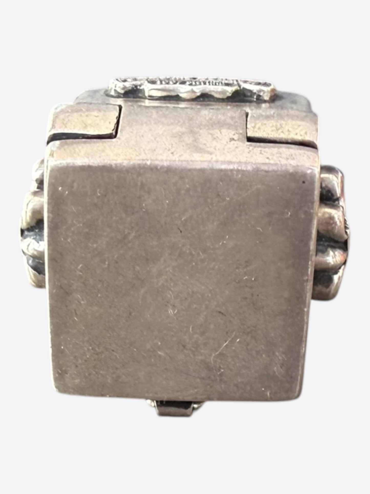 Chrome Hearts Silver Fleur Cue Chalk Holder
