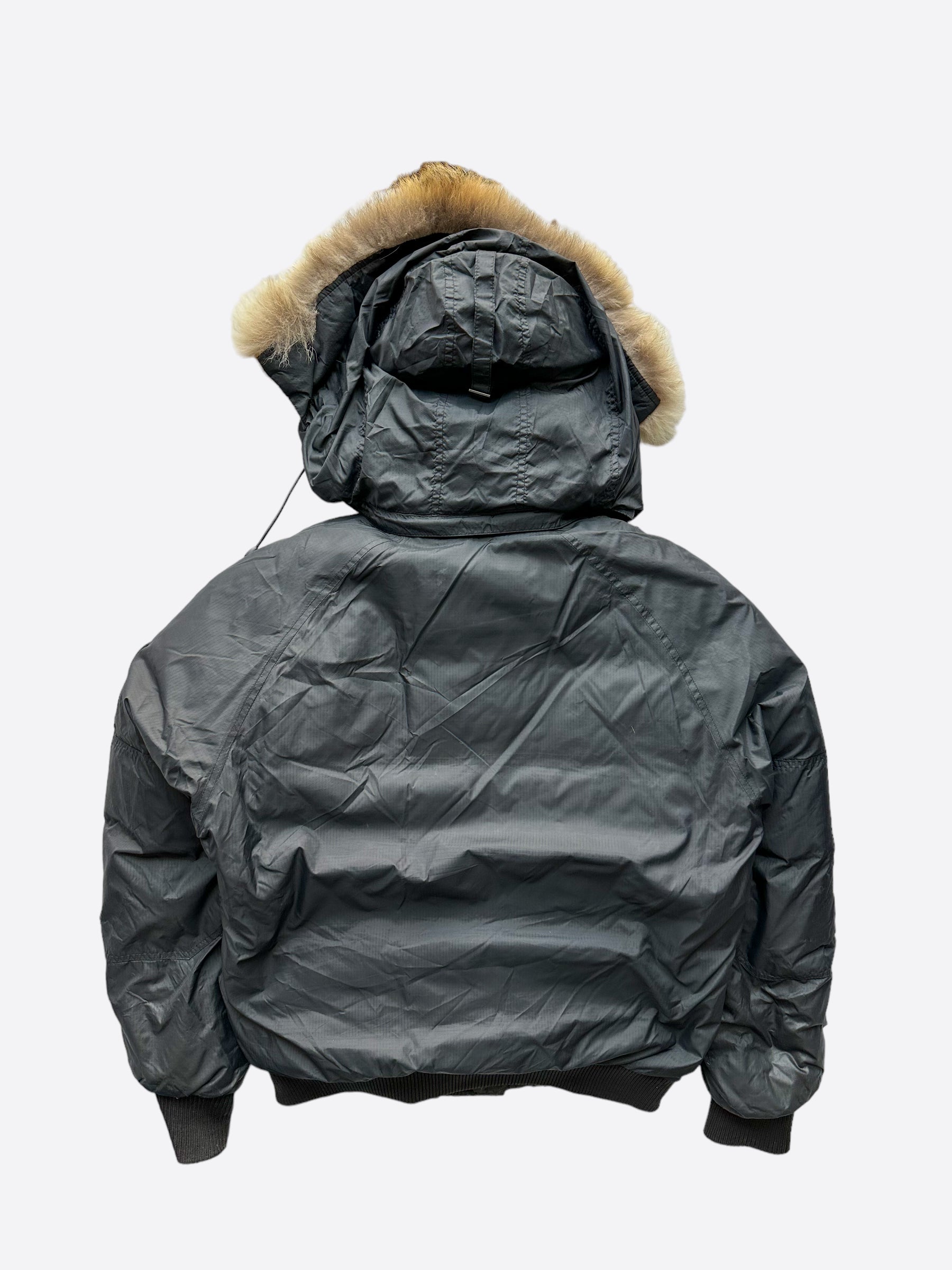 Canada goose yukon shop bomber black label